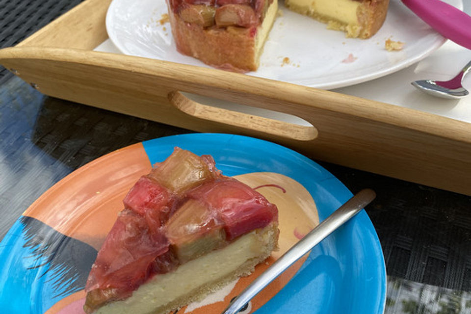 Rhabarber - Schmand - Kuchen