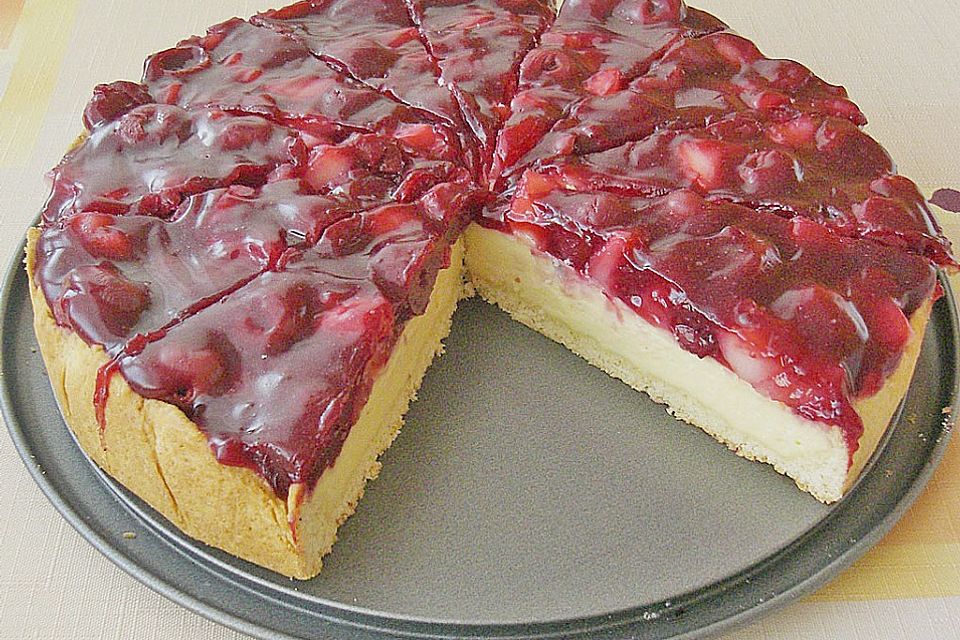 Rhabarber - Schmand - Kuchen