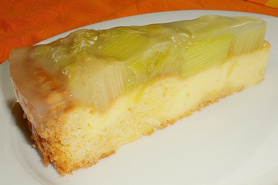 Rhabarber - Schmand - Kuchen