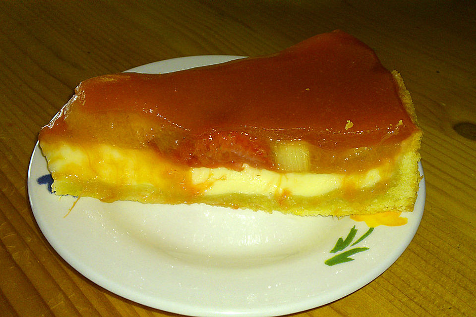 Rhabarber - Schmand - Kuchen