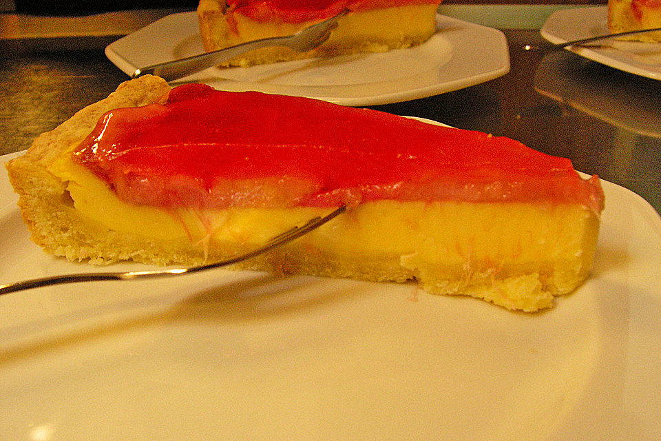 Rhabarber - Schmand - Kuchen