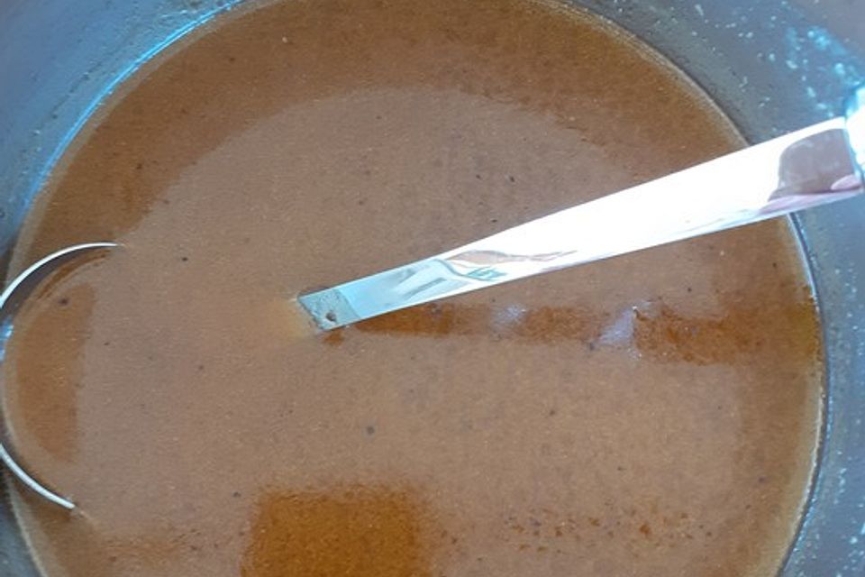 Dunkle Grundsauce / Bratenjus