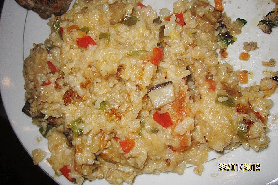 Gemüse - Risotto