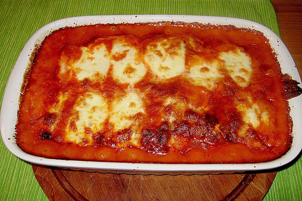 Hähnchenfilet in Tomatensahne