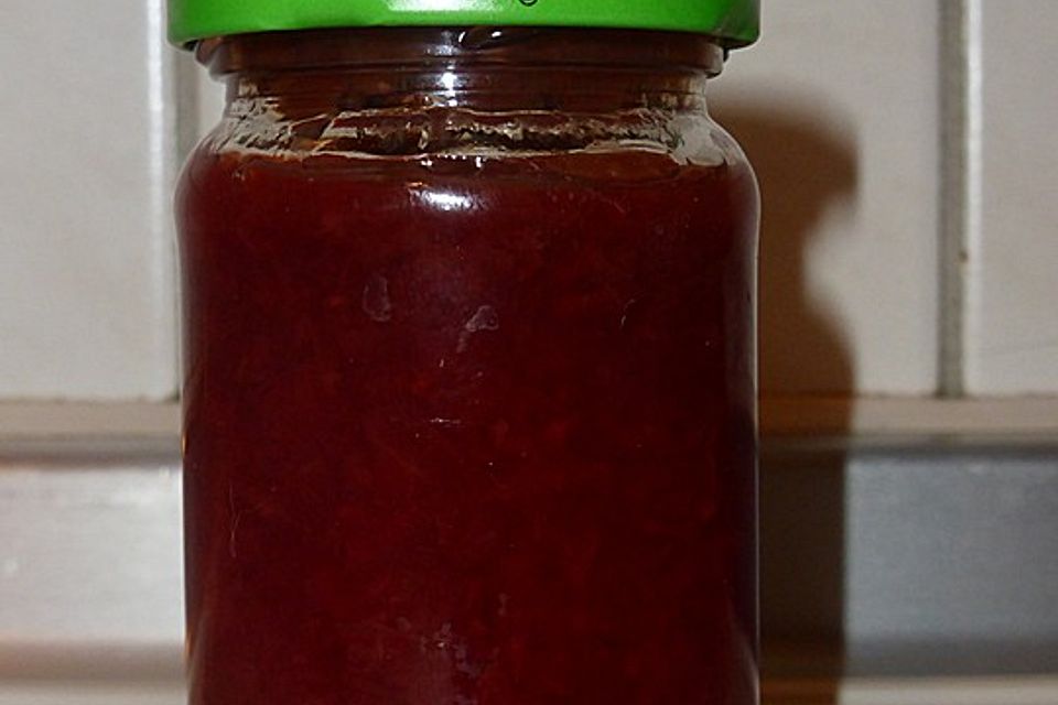 Erdbeermarmelade mit Vanille