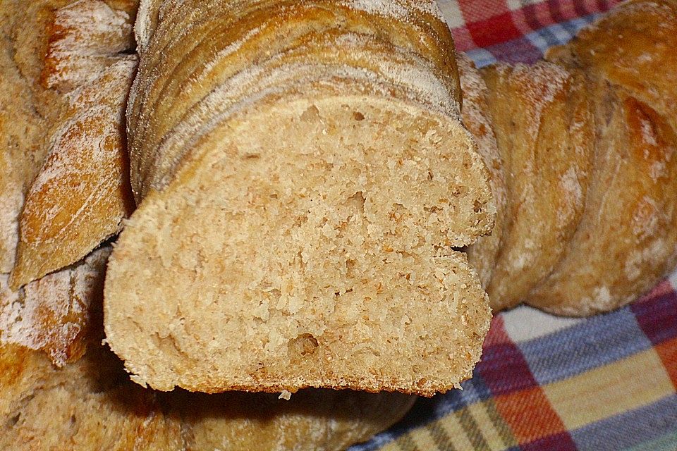 Buttermilch - Wurzelbrot mit Sauerteig