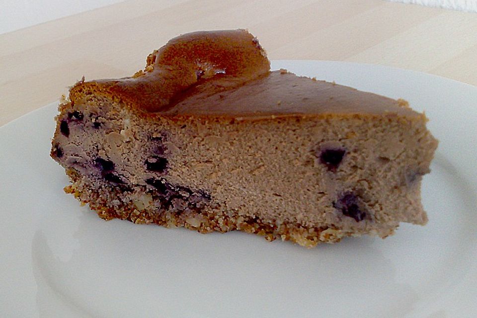 Almond Blueberry Cheesecake