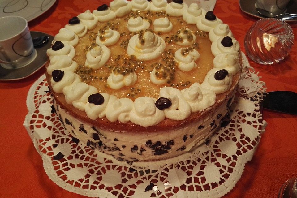 Maracuja - Käse - Sahne - Torte