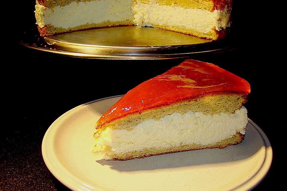 Maracuja - Käse - Sahne - Torte