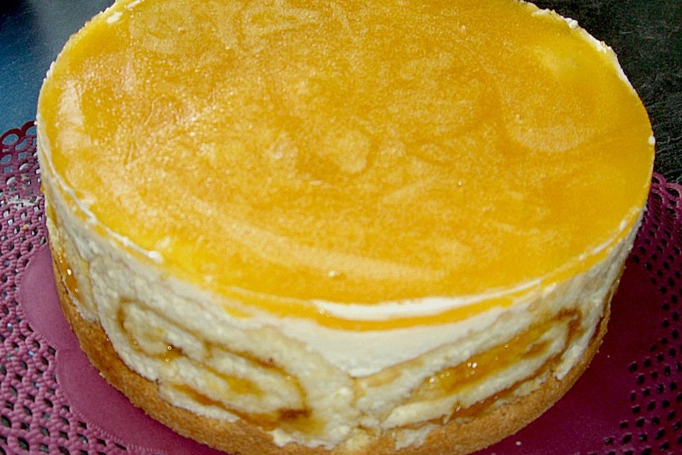 Maracuja - Käse - Sahne - Torte