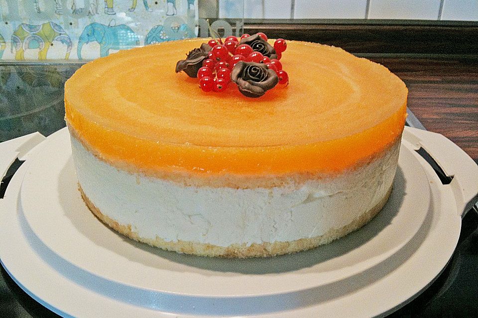 Maracuja - Käse - Sahne - Torte