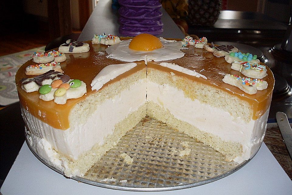 Maracuja - Käse - Sahne - Torte