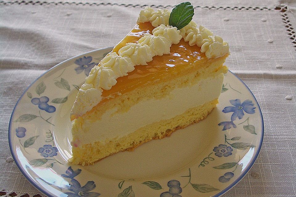 Maracuja - Käse - Sahne - Torte