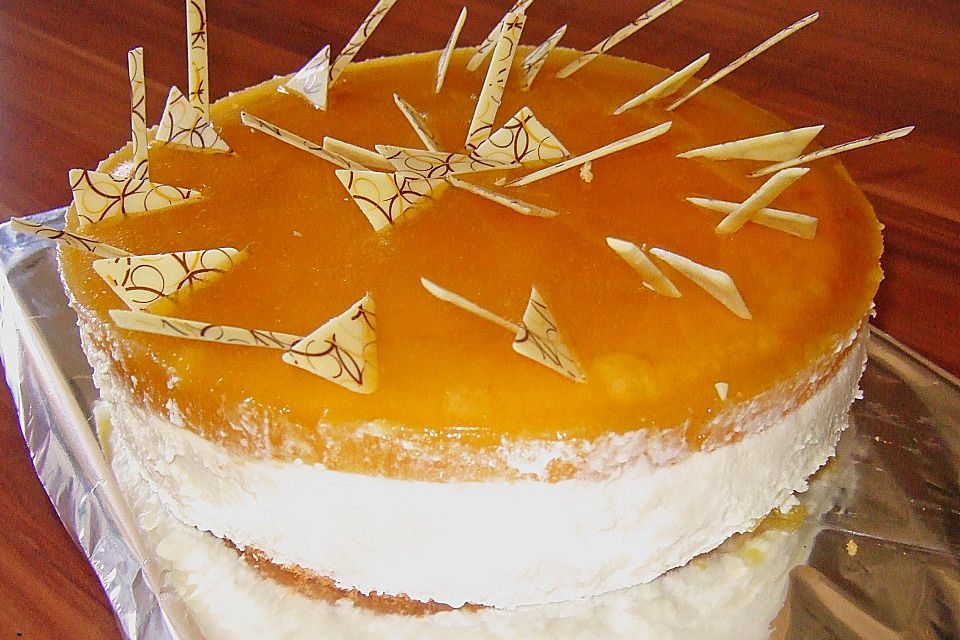 Maracuja - Käse - Sahne - Torte