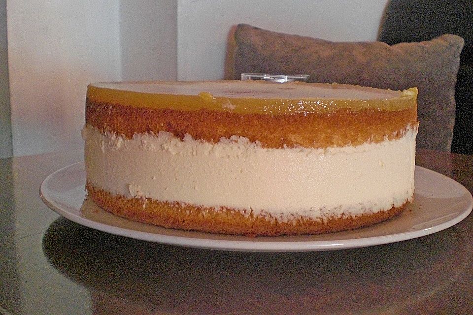 Maracuja - Käse - Sahne - Torte