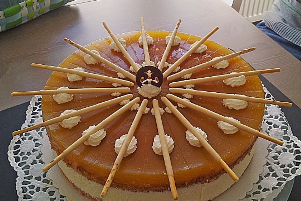 Maracuja - Käse - Sahne - Torte