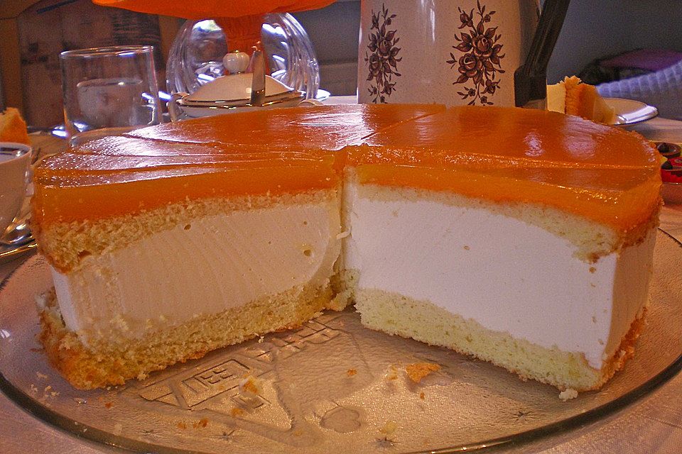 Maracuja - Käse - Sahne - Torte