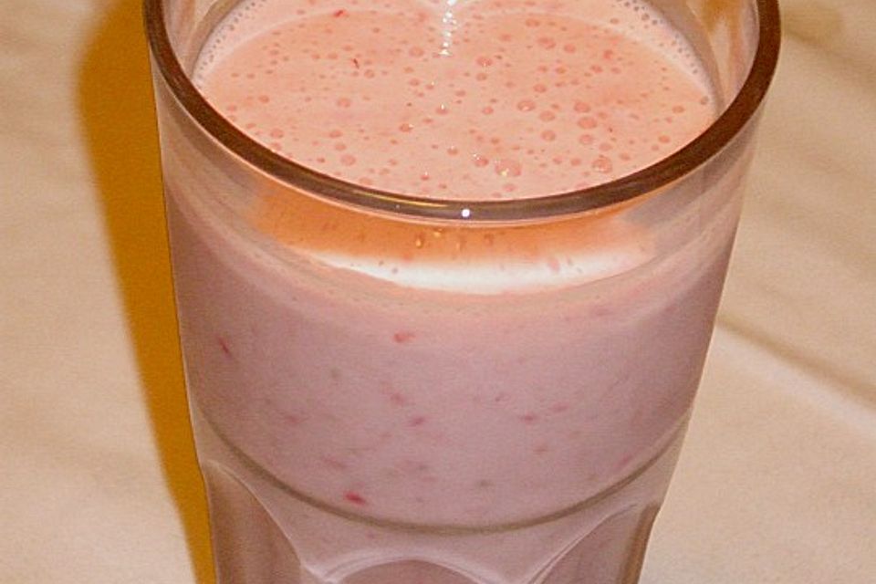 Erdbeershake mit Kefir