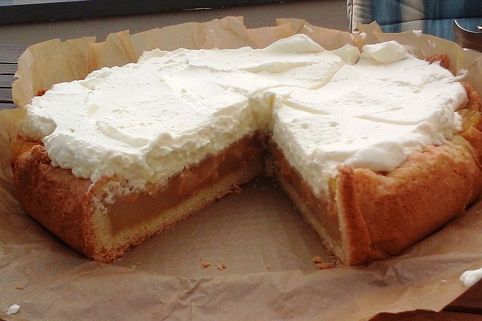 Apfel - Wein - Torte