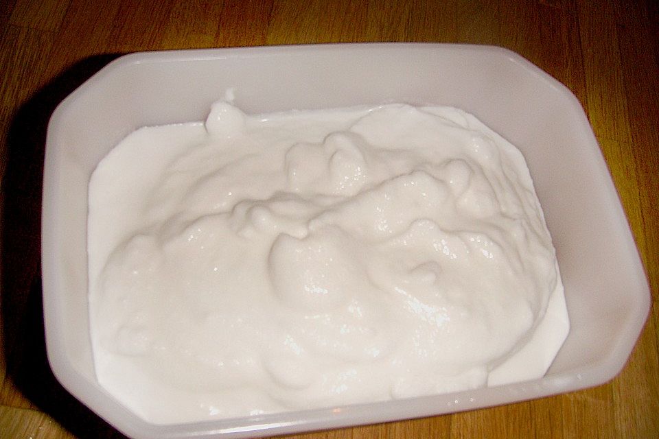 Kokosmilchsorbet