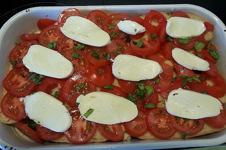 Tomaten - Ciabatta - Auflauf