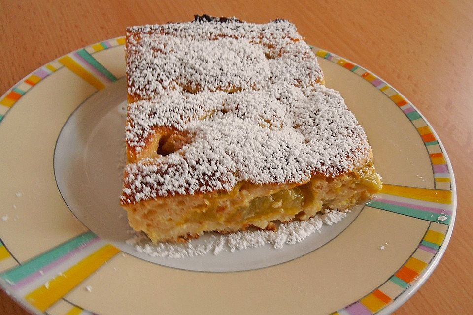 Rhabarber - Käsekuchen