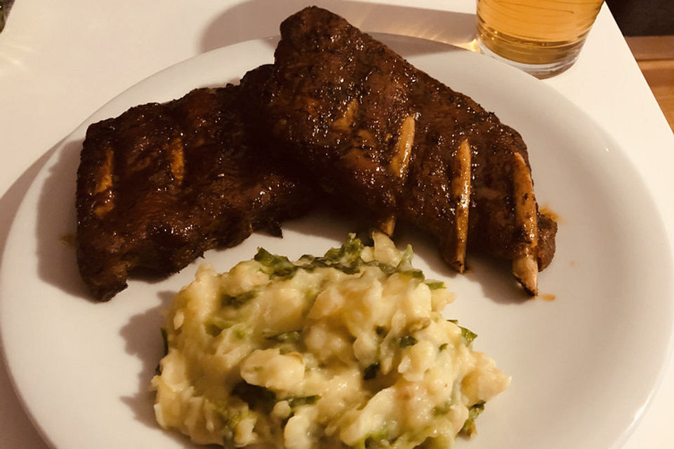 Spareribs NT im Bratschlauch