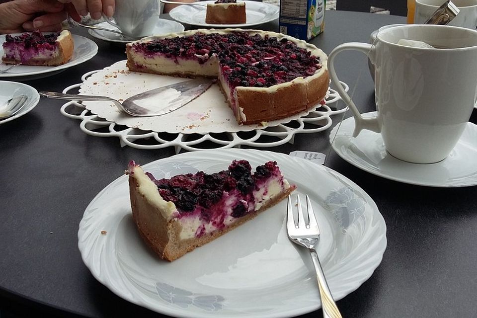 Himbeer - Käse - Kuchen