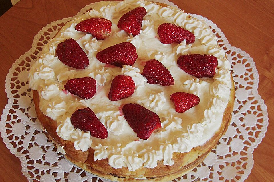 Himmlischer Erdbeerkuchen