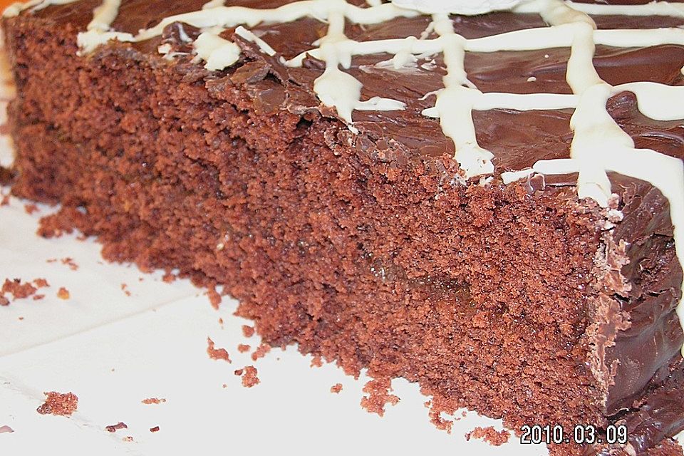 Sachertorte aus der Mikrowelle