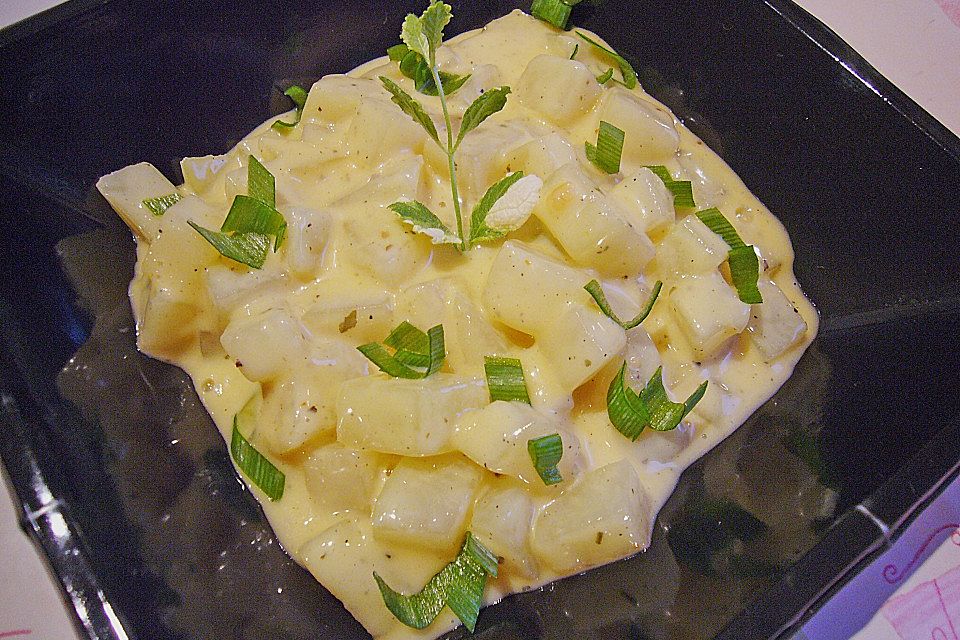 Kohlrabi in Zitronensauce