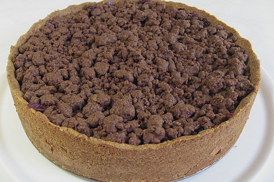 Kirsch - Pudding - Streuselkuchen