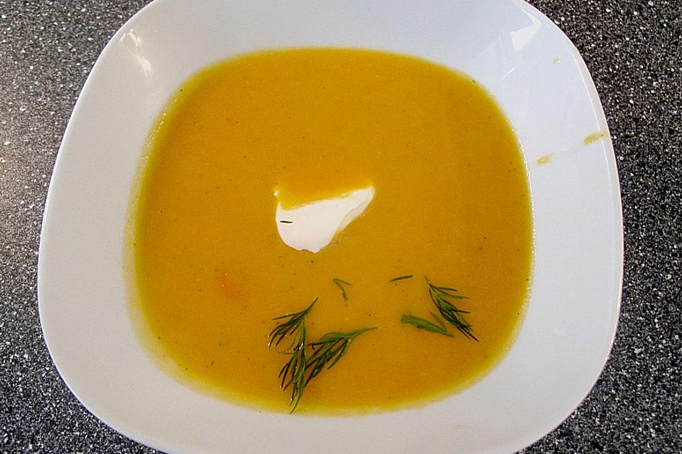 Möhren - Ingwer - Lieblingssuppe