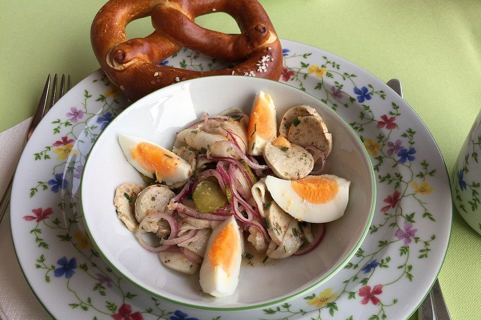 Rettich - Weißwurst - Salat