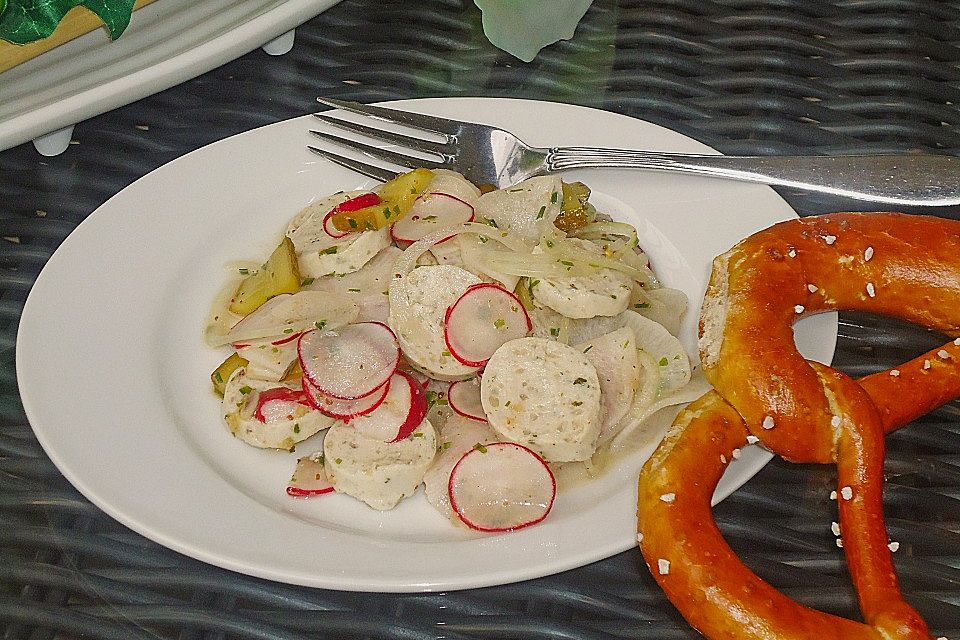 Rettich - Weißwurst - Salat