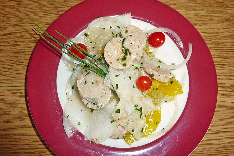 Rettich - Weißwurst - Salat