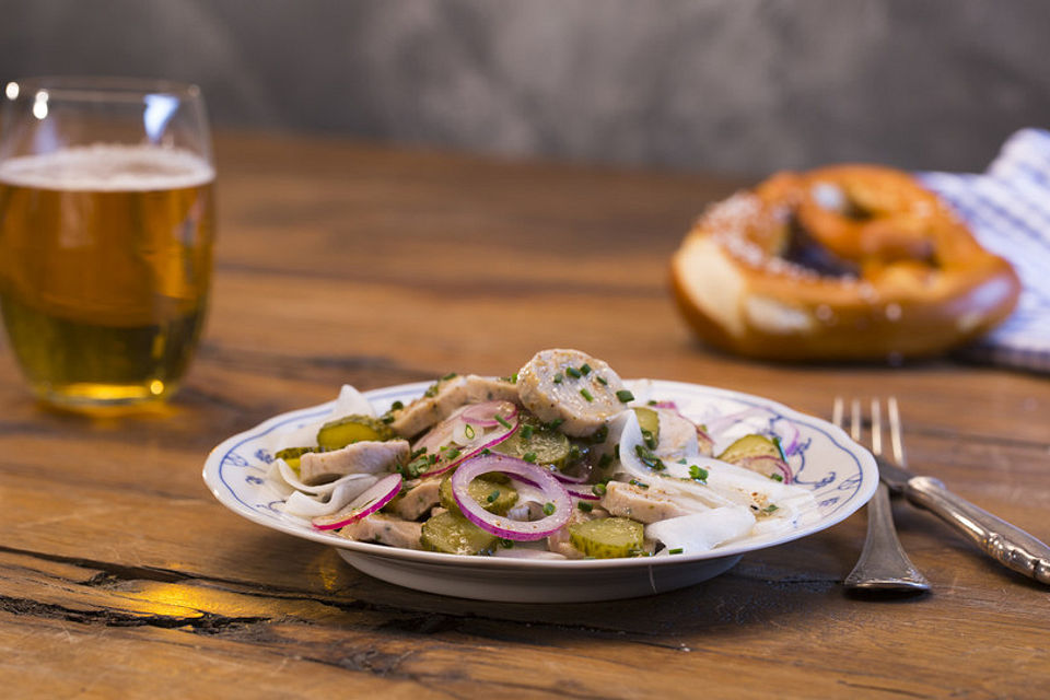 Rettich - Weißwurst - Salat