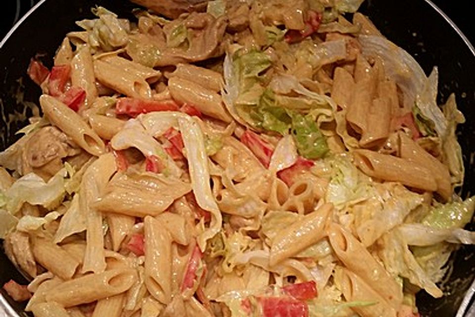 Penne mit Paprikahähnchen