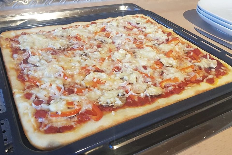 Die perfekte Ofenpizza