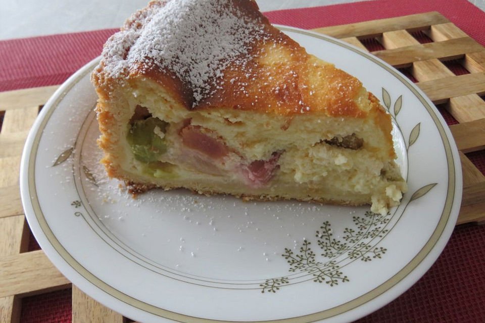 Rhabarber - Quark - Kuchen