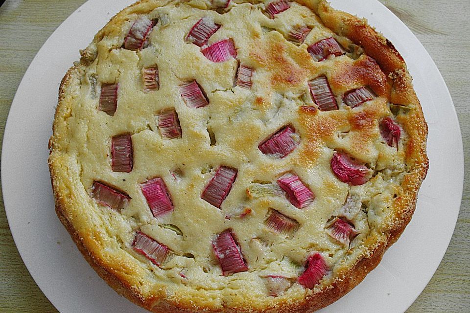 Rhabarber - Quark - Kuchen