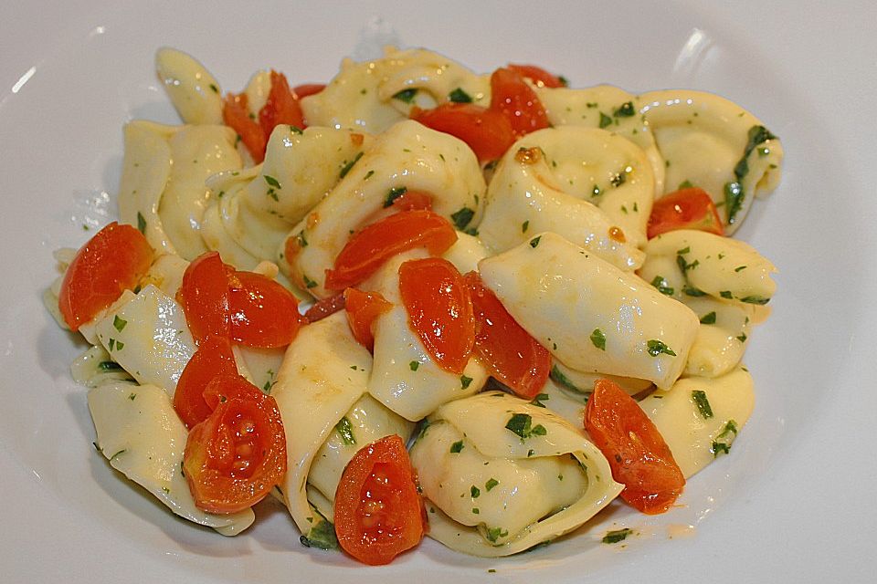 Tortellini mit Bärlauchbutter