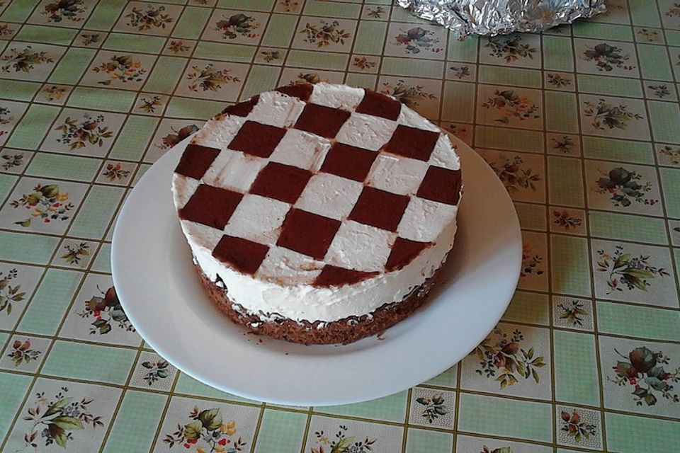 Schachbrett - Torte