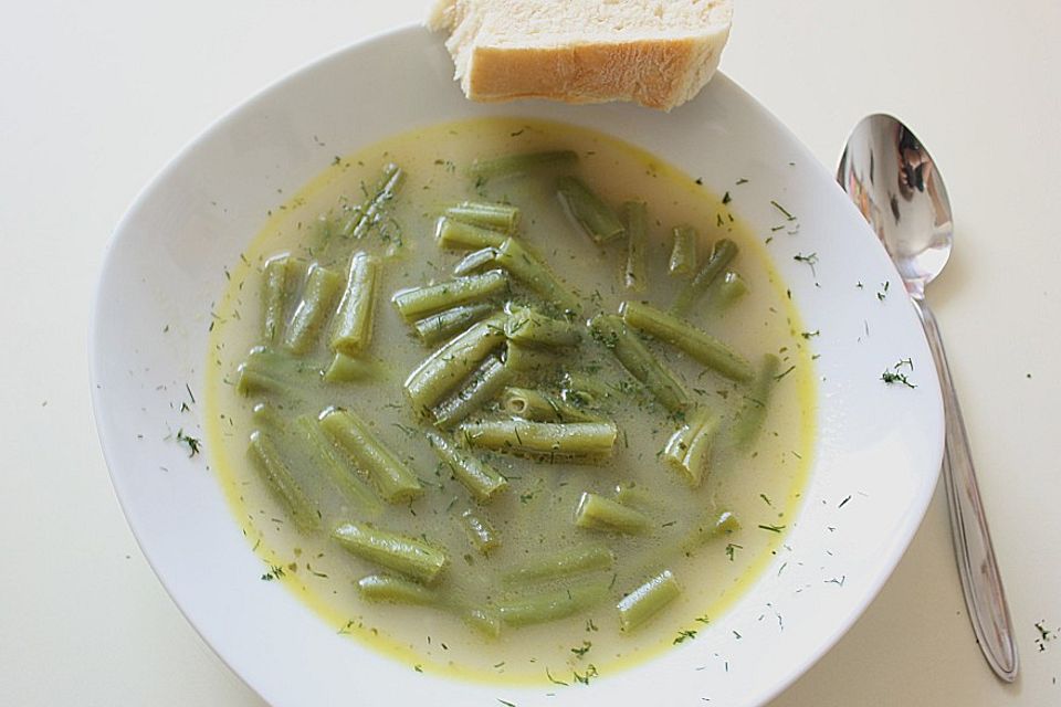 Bohnensuppe süß - sauer