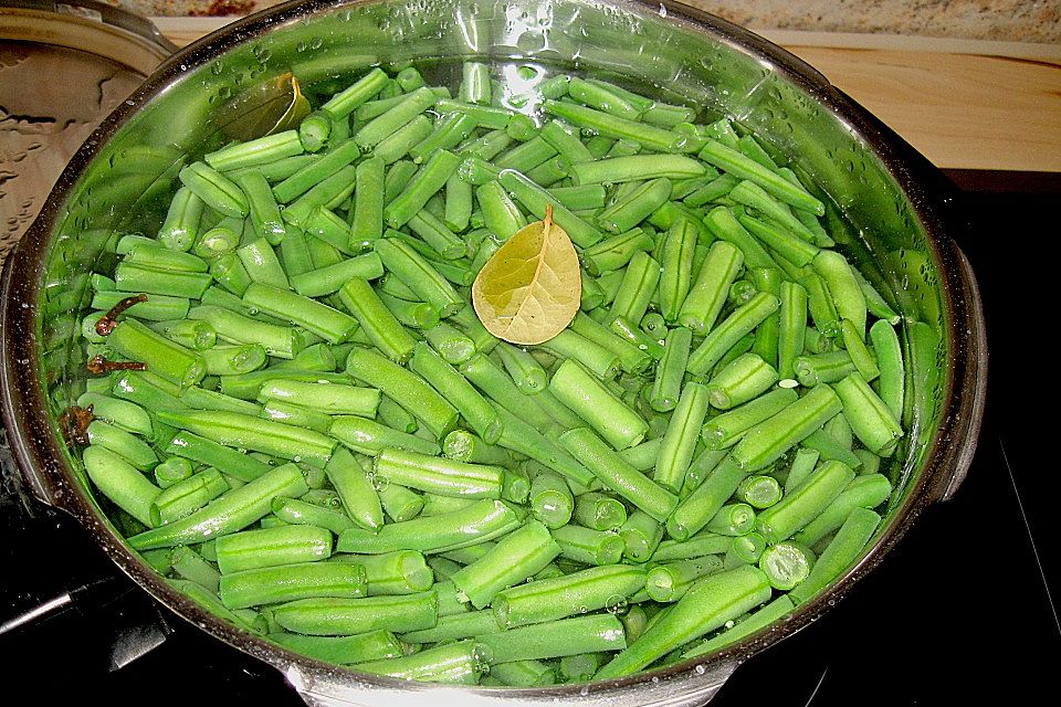 Bohnensuppe süß - sauer