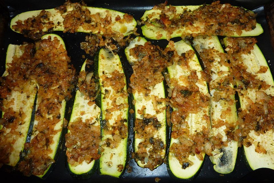 Marokkanische Chermoula - Zucchini