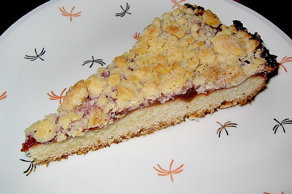 Pflaumenkuchen mit Streuseln