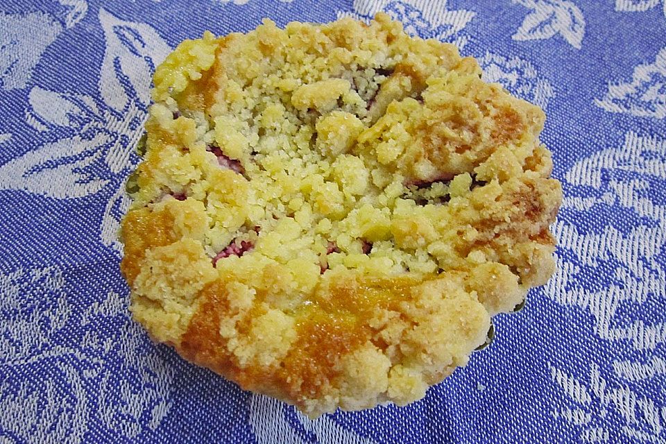 Pflaumenkuchen mit Streuseln