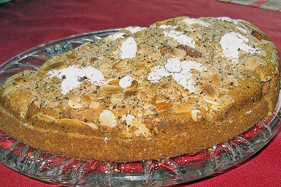 Mandelkuchen mit Eierlikör