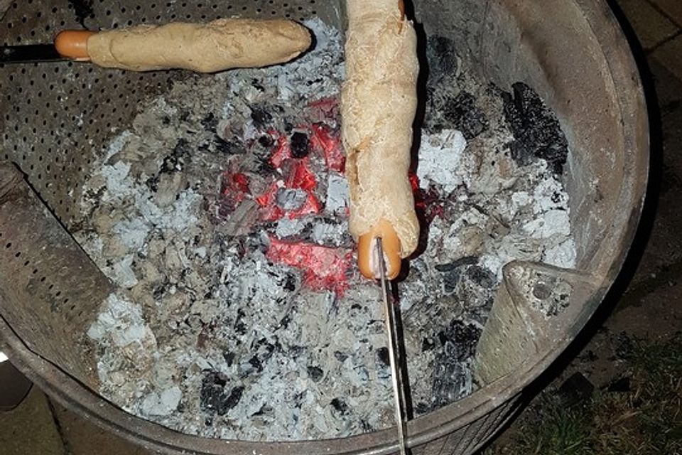 Kräuter - Stockbrot